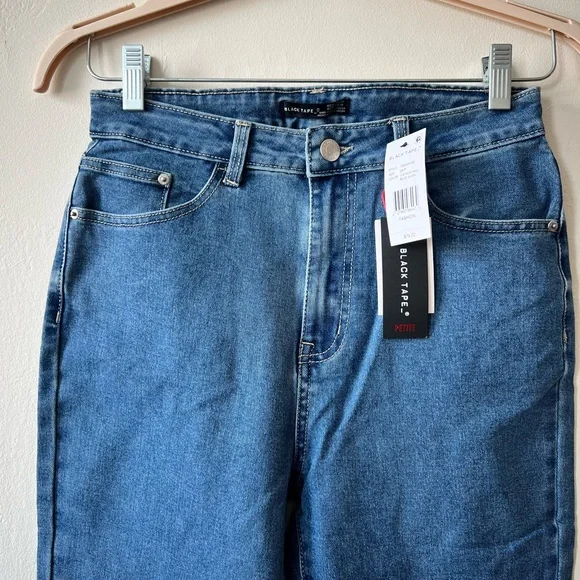 NWT Black Tape_ Blue Skinny Jeans Ankle-Length Tapered | size 29P - Picture 2 of 6